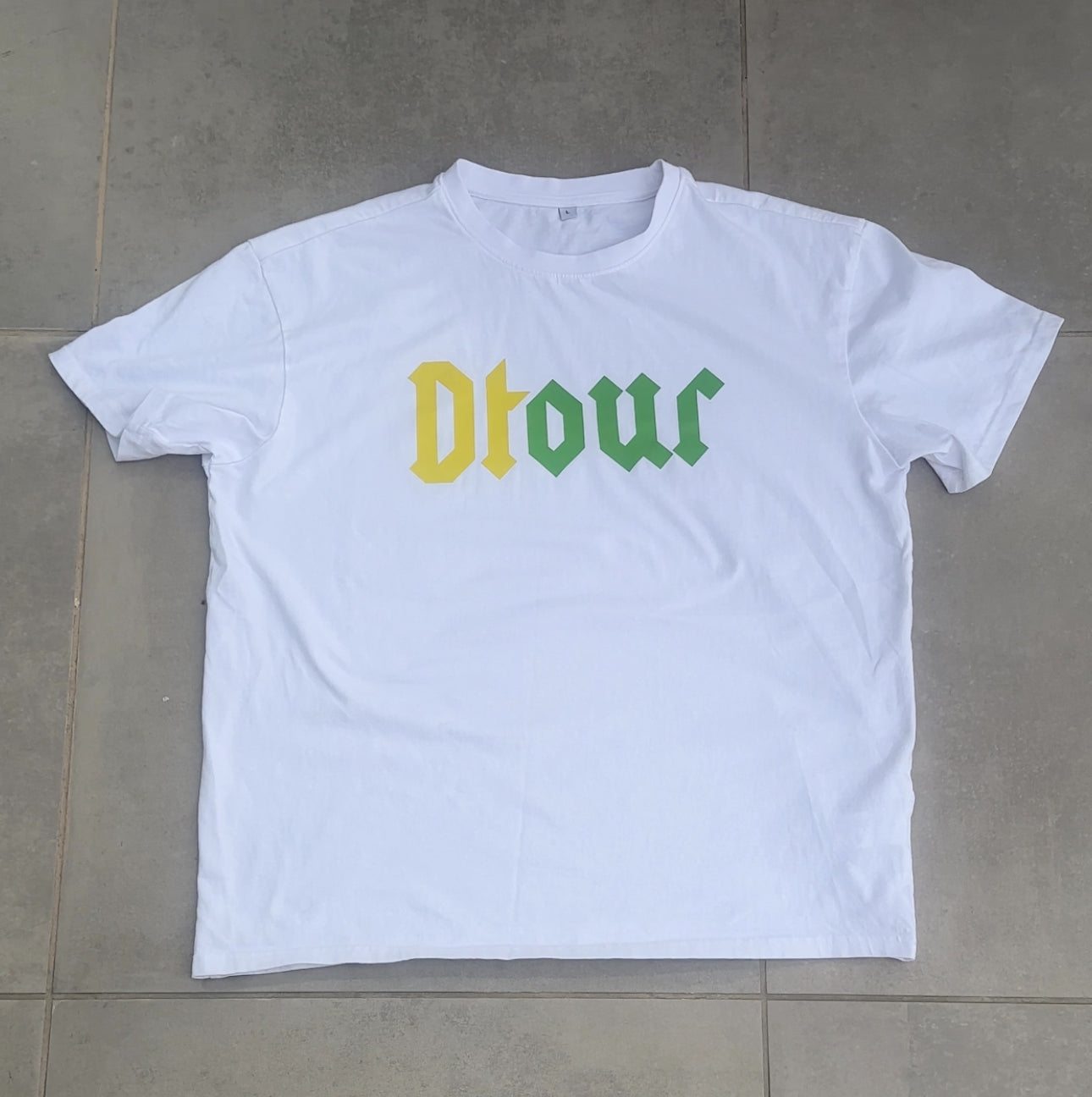 DTOUR Yellow&Green logo Premium tee