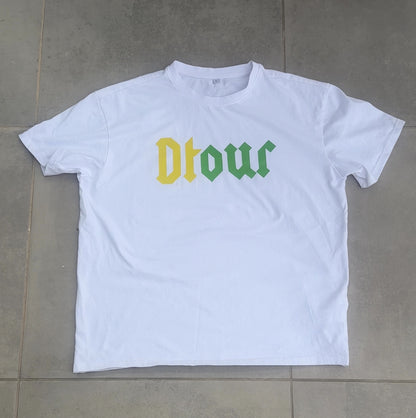 DTOUR Yellow&Green logo Premium tee